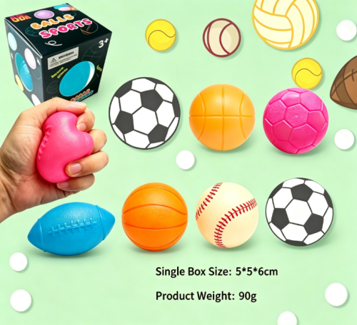 Sports Ball Series Squishy | Stresss ball toys|stress relief toys