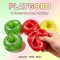 Kids Donut Slime Squishy Toys, 3 Pack Vaseline Filling Stress Toys
