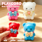 Bow Bear Flour Squishy, Cute Stress Relief Fidget Toy