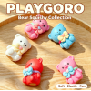 Bow Bear Flour Squishy, Cute Stress Relief Fidget Toy