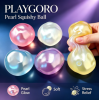 Shimmer Pearlescent Squishy Ball, Kids Party Favor Toy