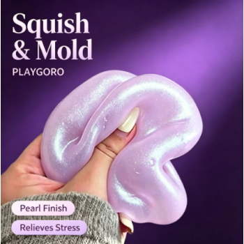 Shimmer Pearlescent Squishy Ball, Kids Party Favor Toy