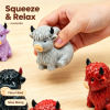 Yak Maltose Squishy, Cute Highland Cow Stress Relief Fidget Toys