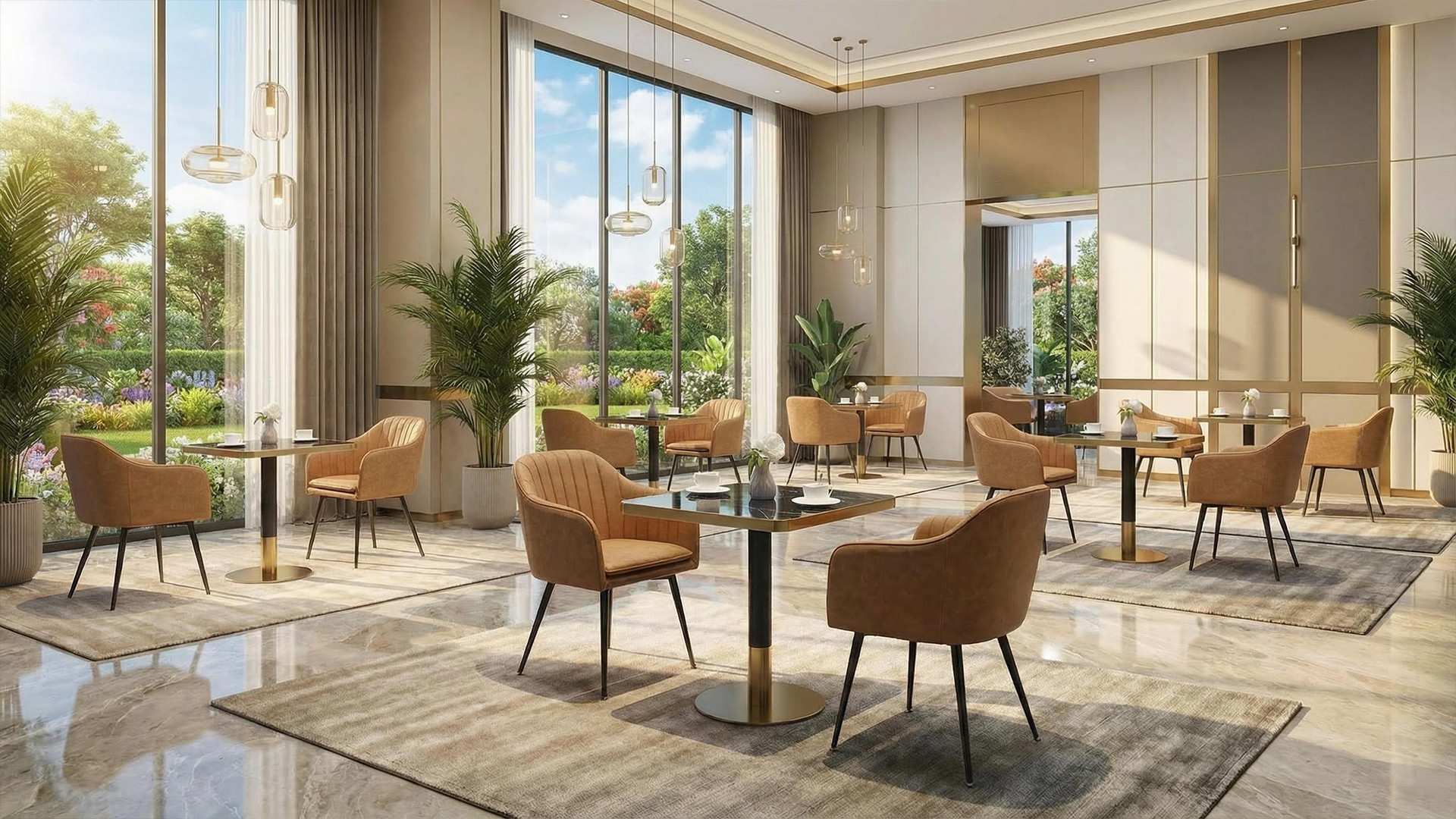 Luxury PU Leather Armchair