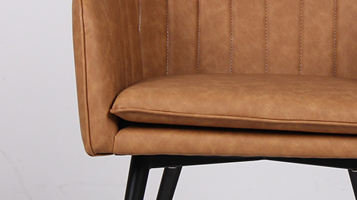 Luxury PU Leather Armchair