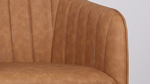 Luxury PU Leather Armchair