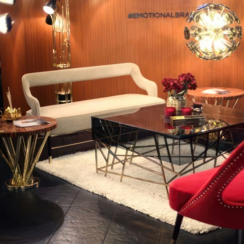 Contemporary Round Modular Sofa Set For Hotel Reception & Lounge
