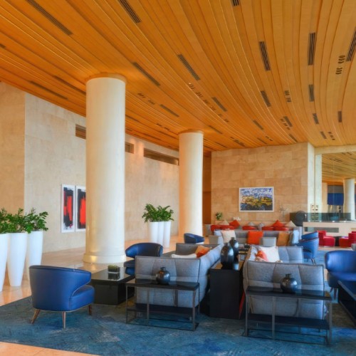 Contemporary Round Modular Sofa Set For Hotel Reception & Lounge