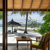 Outdoor Leisure Chair With Teak Frame For Hotel Patio & Balcony
