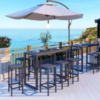Durable Outdoor Bar Height Table For High-Traffic Hotel Patio & Bar Areas