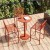 Durable Outdoor Bar Height Table For High-Traffic Hotel Patio & Bar Areas