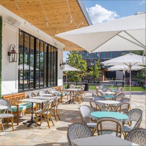 Outdoor Coffee Table With Multi-Functional Design For Hotel Cafes and Casual Dining Zones