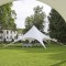 Star-Shaped Stretch Event Gazebo Tent with Waterproof Canopy for Hotel Garden Weddings