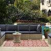 Waterproof Flatweave Outdoor Carpet with Stain-Resistant Surface for Commercial Hospitality Spaces