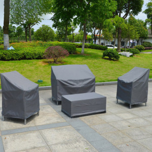 Custom Logo Outdoor Furniture Cover With Branded Fabric For Hotel Event & Banquet Spaces