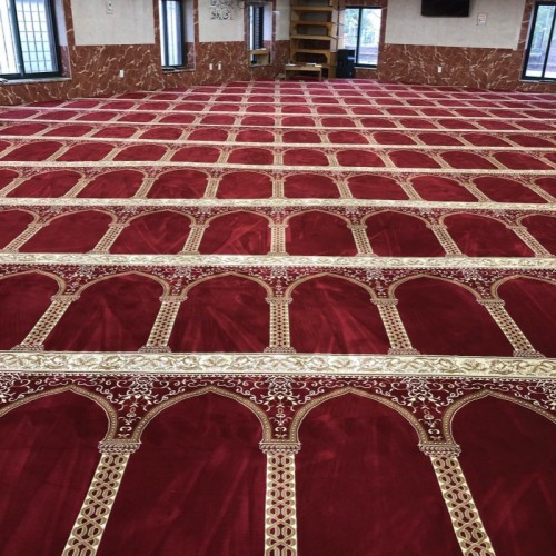 Traditional Musalla Carpet With Branded Color Schemes for Hotel Religious & Cultural Spaces