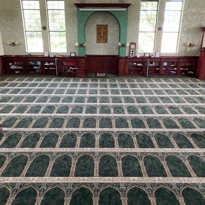 Traditional Musalla Carpet With Branded Color Schemes for Hotel Religious & Cultural Spaces