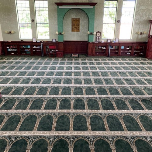 Traditional Musalla Carpet With Branded Color Schemes for Hotel Religious & Cultural Spaces