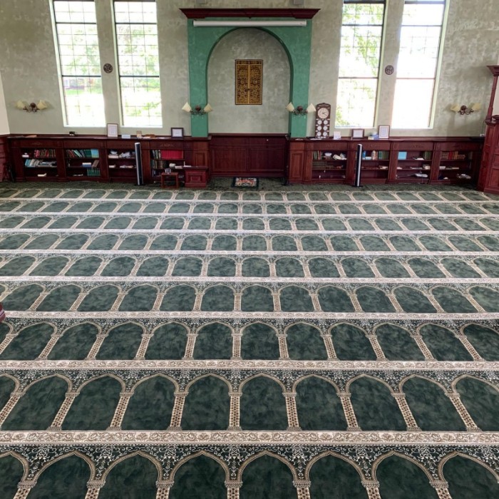 Traditional Musalla Carpet With Branded Color Schemes for Hotel Religious & Cultural Spaces
