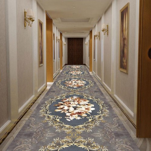 Vintage-Inspired Persian Rug For Modern Hotel Room & Lounge Lobbies Areas