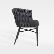 Commercial Grade Hotel Outdoor Braided Rope Chair With Famous Design