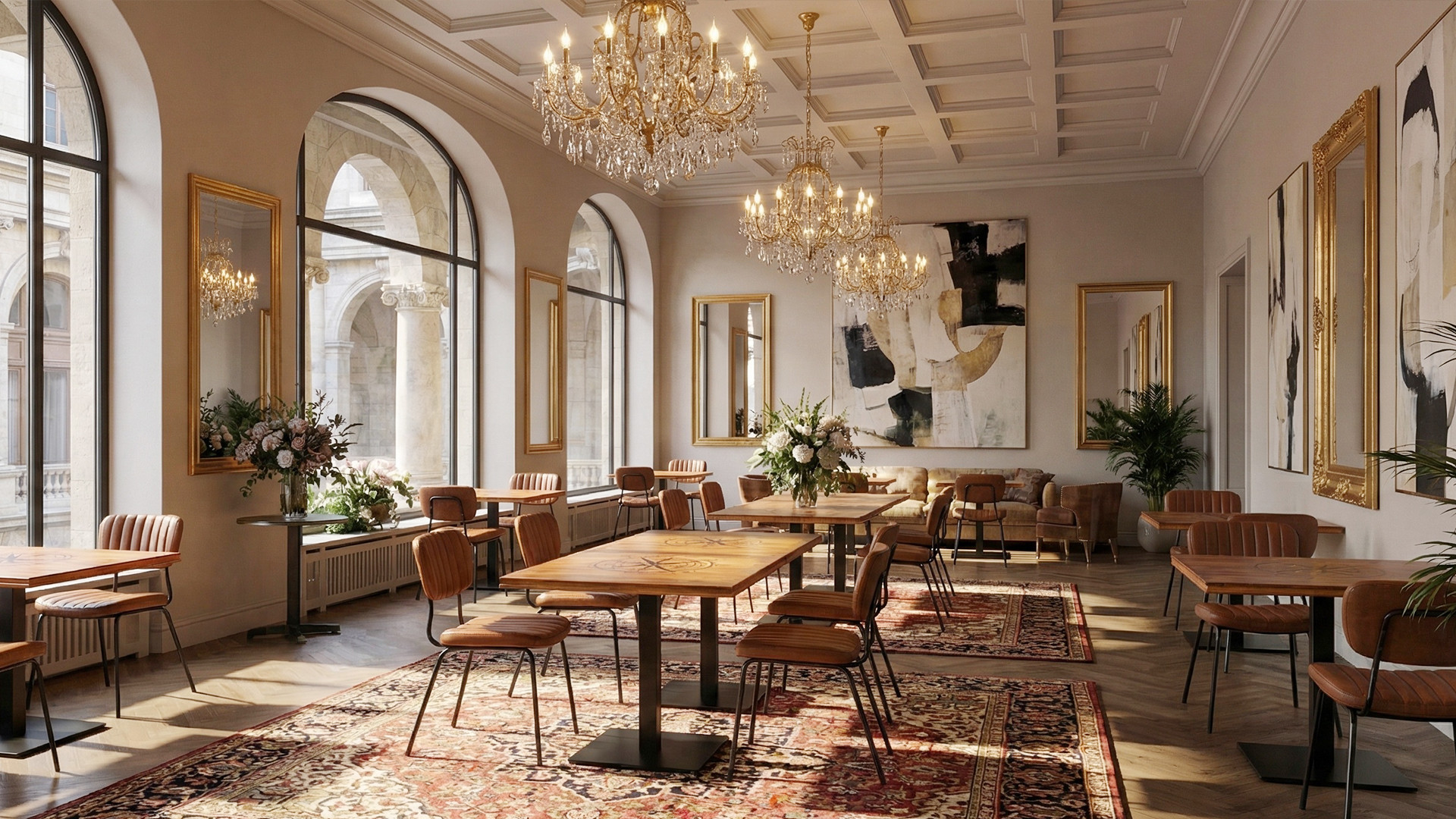 Walnut Plyood Commercial Hotel Dining Chair