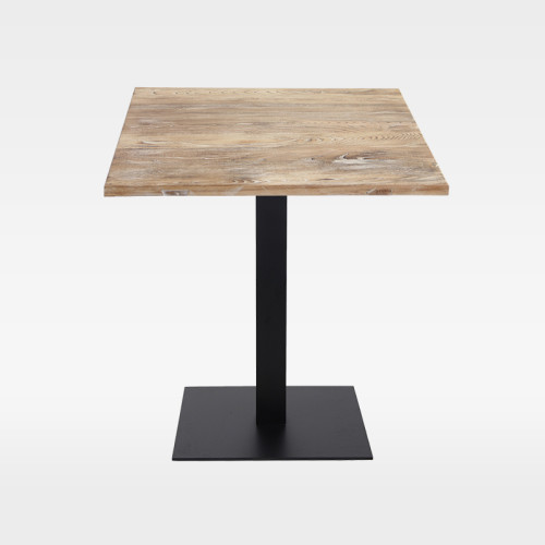 Hotel Restaurant Cafe Black Cross Bracket Thick Metal Table Base