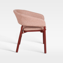 Luxury Hotel Restaurant Outdoor Waterproof Fabric Upholstered Chair