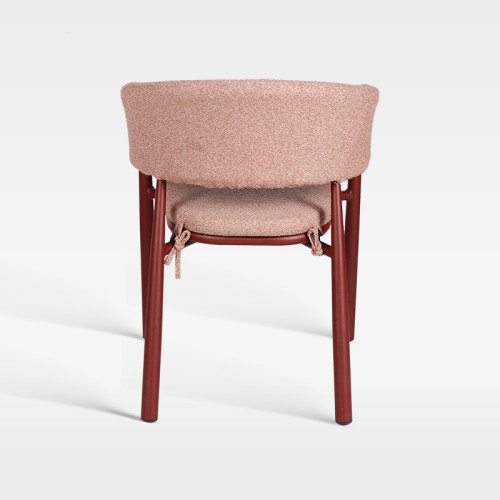 Luxury Hotel Restaurant Outdoor Waterproof Fabric Upholstered Chair