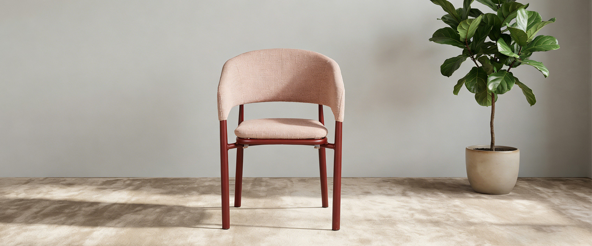 Hotel Waterproof Fabric Upholstered Chair