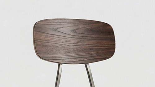 Walnut Plyood Commercial Hotel Dining Chair