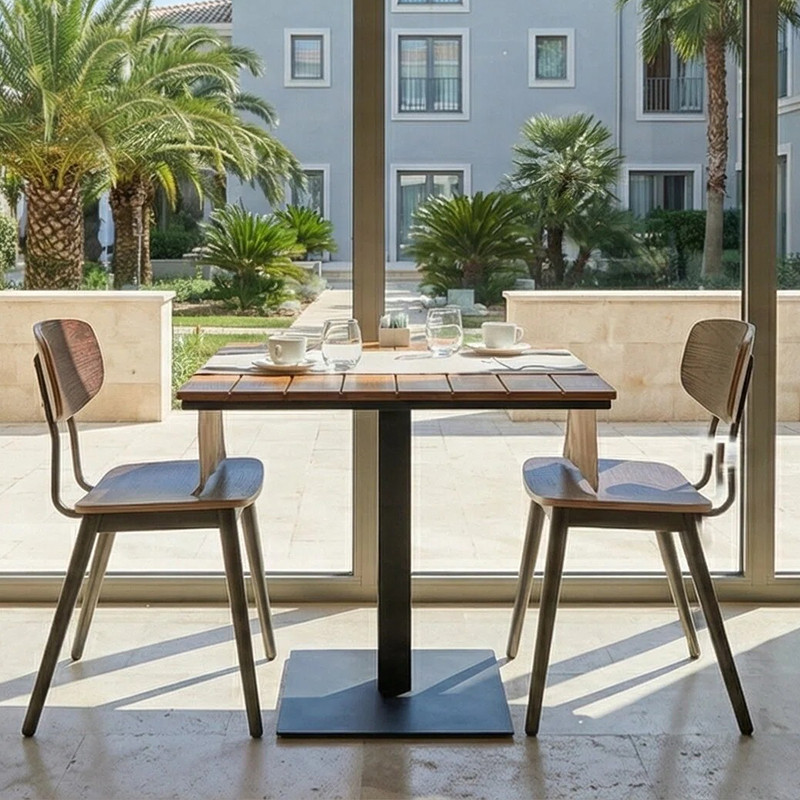 Walnut Plyood Commercial Hotel Dining Chair