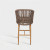 Nordic Rope Weaving Outdoor Hotel High Bar Chair