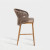 Nordic Rope Weaving Outdoor Hotel High Bar Chair