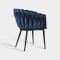 Stylish Upholstered Velvet Dining Chair For Hotel And Restaurant Spaces