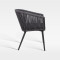Luxury Weatherproof Outdoor Garden Hotel Dining Rope Chair