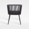 Luxury Weatherproof Outdoor Garden Hotel Dining Rope Chair