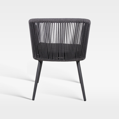Luxury Weatherproof Outdoor Garden Hotel Dining Rope Chair