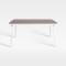 Minimalist Design Rectangular Outdoor Table For Hotel Commercial Spaces