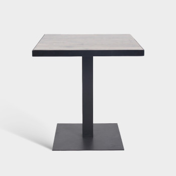 Weatherproof Hotel Outdoor Square Hpl Top Coffee Table
