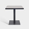 Weatherproof Hotel Outdoor Square Hpl Top Coffee Table