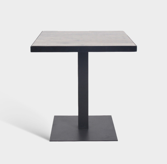 Weatherproof Hotel Outdoor Square Hpl Top Coffee Table