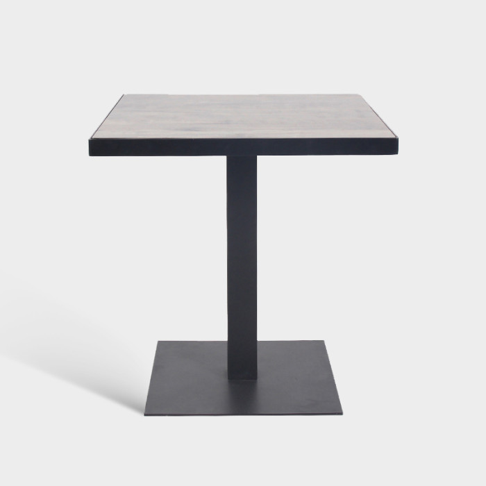 Weatherproof Hotel Outdoor Square Hpl Top Coffee Table