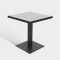 Weatherproof Hotel Outdoor Square Hpl Top Coffee Table