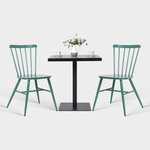 Weatherproof Hotel Outdoor Square Hpl Top Coffee Table