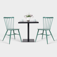 Weatherproof Hotel Outdoor Square Hpl Top Coffee Table