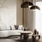 Modern Upholstered Curved Sectional Sofa For High End Hotel