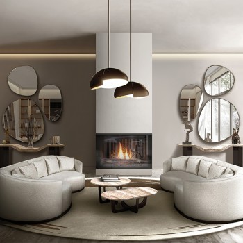 Modern Upholstered Curved Sectional Sofa For High End Hotel