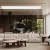 Comfortable Channel Tufted Fabric Sofa For Hotel Living Spaces
