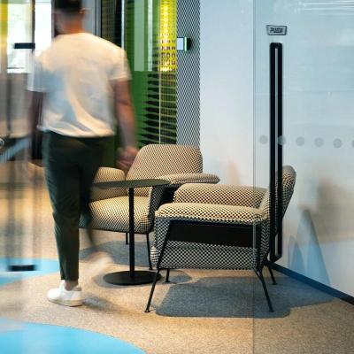 Premium Fabric Accent Chair For Hotel Lounge And Waiting Areas